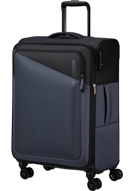 Daring Dash 66.5cm Valigia da stiva M AMERICAN TOURISTER | DARING DASH M 66/29BLACK GREY